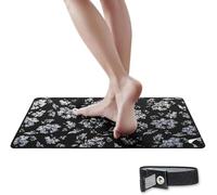 Grounding Mat Kit with 15ft Cord - 13"x23.6" Universal Grounding Mat for Home/Office, Sleep Support & Pet Wellness, Anti-Static Pad with Non-Slip Surface