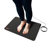 Grounding mat to improve sleep, reduce anxiety, pain, inflammation, headache relief, balance. Grounded therapy. Connect to the earth while inside