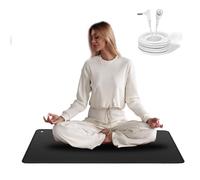 Grounding Mat, Upgrate Grounding Pad with Conductive Carbon, Reconnected to Earth Indoor, 23.6 * 35.4Inch