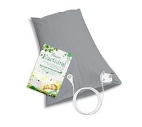 Grounding Pillowcase 20 * 30inch with Grounding Connection Cord for Better Sleep, Relieving Pain, Helps with Anxiety and Snore Relief (1, Grey)