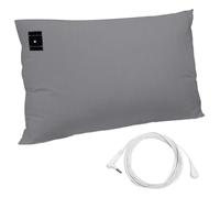 Grounding Pillowcase 20x30 Inch Grounding Pillow Case Soft Breathable Cotton Grey Pillow Covers Machine Washable for Improve Sleep Pillowcase