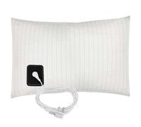 Grounding Pillowcase UK, Native Cotton Earthing Mat for Better Sleep Healthy, 90% Cotton and 10% Soft Silver Thread Grounding Pillowcase with UK Cord (51x76cm)