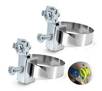 Grounding Pipe Clamp Grounding Band Clamp Grounding Band Diameter 8-52 mm - Band Grounding Clamp Grounding Band Clamps Made of Stainless Steel V2A, Galvanised, for Cable Binding, Distributor