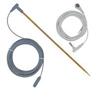 Grounding Rod For Earthin - Grounding Products 40Ft Female Ground Cord | Copper Grounds Rods Kit With 40ft Ground Wire & 15ft White Wire - Brass Rod For, Outdoor & Indoor Use