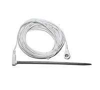 Grounding Rod with 10m Wire,Earthing Pro Grounding Rod Great to Use with Earthing Sheet,Grounding Mat,Pillowcase,Pad,Natural & Direct Way to Ground Yourself