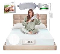 Grounding Sheets Full 84% Organic Cotton 12% Silver 4% Silk Fitted Size Bed Sheet - Grounded Earth Deep Pocket - Well Bedding for Better Sleep (White, Full)