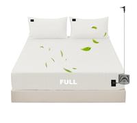Grounding Sheets Full,90% Cotton 10% Silver Fiber,Grounded Bed Sheet, Deep Pocket Grounded Bed Sheet, Improve Sleep (Full)