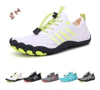 Grounding Shoes with Copper Barefoot Shoe Women Men, Hike Barefoot Footwear Earthing Shoes Non-Slip Soft Comfortable (A34white, Adult, Women, 6.5, Numeric, UK Footwear Size System, Medium)