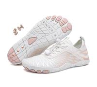 Grounding Shoes with Copper, Bronoir Grounding Barefoot Shoes for Women Men, Women's Hike Barefoot Footwear Shoe (White-with Copper, Adult, Women, 5, Numeric, UK Footwear Size System, Medium)