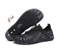 Grounding Shoes with Copper, Bronoir Grounding Barefoot Shoes for Women Men, Women's Hike Barefoot Footwear Shoe (Black-with Copper, Adult, Women, 6, Numeric, UK Footwear Size System, Medium)