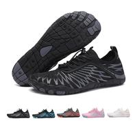 Grounding Shoes with Copper, Bronoir Grounding Barefoot Shoes for Women Men, Women's Hike Barefoot Footwear Shoe (Black-Without Copper, Adult, Women, 6.5, Numeric, UK Footwear Size System, Medium)