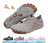 Grounding Shoes with Copper, Grounded Footwear for Women Men Neuropathy, Outdoor Soft Comfortable Non-Slip Lightweight Hiking Barefoot Wide Fit Water Shoes Unisex(O,38 EU)