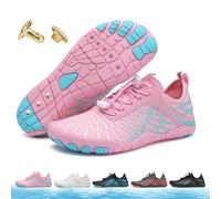 Grounding Shoes with Copper, Grounded Footwear for Women Men Neuropathy, Outdoor Soft Comfortable Non-Slip Lightweight Hiking Barefoot Wide Fit Water Shoes Unisex(G,38 EU)