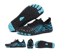 Grounding Shoes with Copper, Grounding Allround Barefoot Shoes Women Men, Hike Footwear-Waterproof Trail Running (Blue,41)