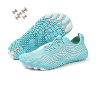 Grounding Shoes with Copper, New Waterproof Non-Slip Comfort Hike Shoe, Copper Grounded Barefoot Footwear Womens Mens (H01Moon Color, Adult, Women, 6, Numeric, UK Footwear Size System, Medium)