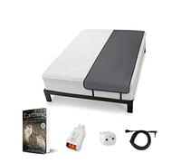 Grounding Sleep Mat Kit, Like a grounding Sheet for earthing, Improve Sleep with Clint Ober's EARTHING Products, fits Twin, Twin XL, Full, Queen, King, Cal King, and Split King, Polyurethane Foam