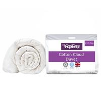 Ezysleep 13.5 Tog Feels Like Down Cotton Cloud Duvet in White | Size: King Ezysleep White King