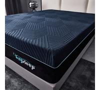 Ezysleep 30cm Memory Foam Support Mattress - 5 Year Warranty in Blue | Size: King Ezysleep Blue King