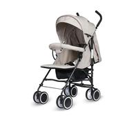 Groundlevel Bambico Easy Fold Stroller Pushchair in Beige Groundlevel Beige