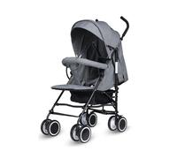 Groundlevel Bambico Easy Fold Stroller Pushchair - Grey