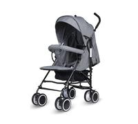 Groundlevel Bambico Easy Fold Stroller Pushchair - Grey