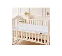 Groundlevel Bambico Ultra Comfort Memory Foam Children's Mattress - 120x60x10cm in White | Size: 120 x 60 x 10 cm Groundlevel White 120 x 60 x 10 cm