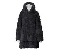 Groundlevel Black Luxury Soft Oversized Hoodie