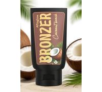 Groundlevel Coconut Bronzer Sunbed Tanning Lotion - Deep Tan | Hydratint Formula in White | Size: 150ml Groundlevel White 150ml
