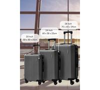Groundlevel Cosmic Hard Sheel 3 Piece Luggage Set