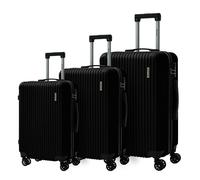 Groundlevel Cosmic Hard Sheel 3 Piece Luggage Set