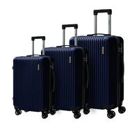 Groundlevel Cosmic Hard Sheel 3 Piece Luggage Set