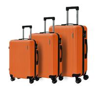 Groundlevel Cosmic Hard Sheel 3 Piece Luggage Set