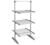 Groundlevel Energy Efficient Heated Electric Clothes Airer With Cover - 3 Tier