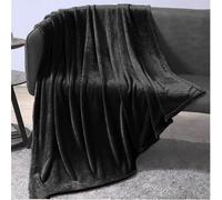 Groundlevel Extra Large Faux Mink Super Soft Throw -Black
