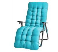 groundlevel Extra-Thick Gravity Chair Cushion - Universal Fit for Zero Gravity Recliners | Premium Comfort Pad for Outdoor & Indoor Lounging (Turquoise)