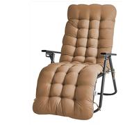 groundlevel Extra-Thick Gravity Chair Cushion - Universal Fit for Zero Gravity Recliners | Premium Comfort Pad for Outdoor & Indoor Lounging (Natural)