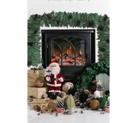 Groundlevel Festive Christmas Garland with Pine Cones in Green Groundlevel Green