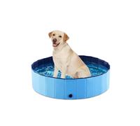Groundlevel Folding Bath Pool For Pets & Kids in Blue | Size: Large Groundlevel Blue L
