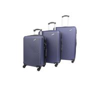 Groundlevel Infinity Hard Shell 3 Piece Luggage Set - Blue, Blue