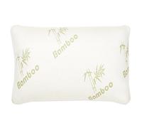 Ezysleep Medium Support Bamboo Memory Foam Single Pillow in White Ezysleep White