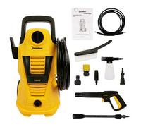 Groundlevel Powerful Electric 1400W Pressure Washer With Car Kit in Yellow Groundlevel Yellow