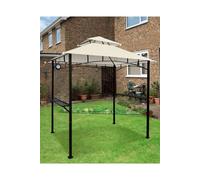 Groundlevel Premium Outdoor Garden Gazebo - Cream