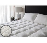 Groundlevel Sherpa Fleece Reversible Mattress Enhancer Topper - Super King