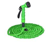 Groundlevel Super Expanding Garden Hose with 7 Dial Spray Gun Included, Lightweight, Folds Away, Easy Use, 25 ft