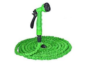 Groundlevel Super Expanding Garden Hose with 7 Dial Spray Gun Included, Lightweight, Folds Away, Easy Use, 25 ft