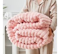 Groundlevel Super Soft Luxury Faux Fur Box Throw