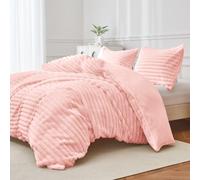 Groundlevel Super Soft Luxury Faux Fur Stripe Duvet