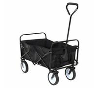 Groundlevel Waterproof Foldable Garden Trolley With 4 Easy Move Wheels