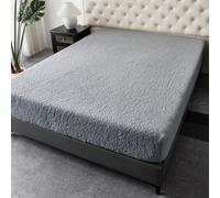 Groundlevel Winter Warm Soft Teddy Fleece Fitted Sheet