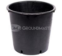 GroundMaster 25L Heavy Duty Plant Pots - Plastic Garden Soil Tree Container
